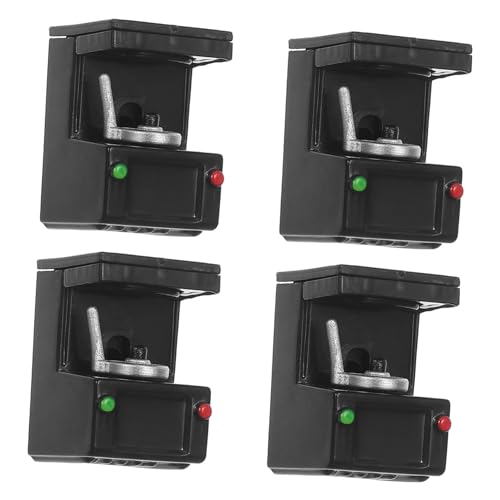 Toddmomy 4Stücke Kaffeemaschine Puppenhaus Zubehör DIY Modell Spielset für Kreative Kücheneinrichtungen Detailreiche Miniaturwelt Langlebig und Platzsparend von Toddmomy