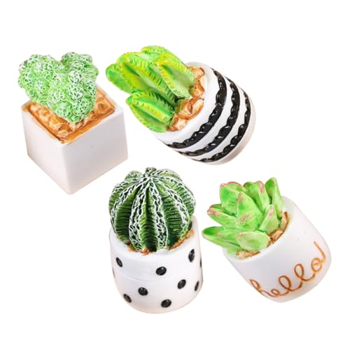 Toddmomy 4Stücke Kaktusfiguren Teiliges Künstliche Pflanzen Für Deko Im Wohnzimmer Schlafzimmer Büro Für Mini Und Puppenhaus Dekoration Toddmomy 4Stücke Kaktusfiguren Teiliges Künstliche Pflanzen Für Deko Im Wohnzimmer Schlafzimmer Büro Für Mini Und Puppenhaus Dekoration von Toddmomy