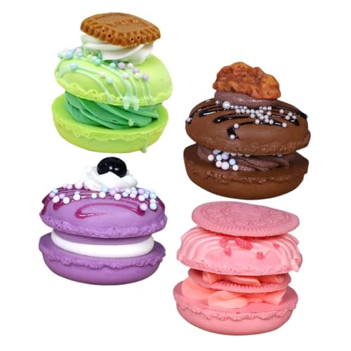 Toddmomy 4Stücke Künstliche Macarons Realistische Dessert Dekoration für Fotografie und Lehrmodelle für Kreative Kuchen Displays und Requisite für Langlebiges PU Toddmomy 4Stücke Künstliche Macarons Realistische Dessert Dekoration für Fotografie und Lehrmodelle für Kreative Kuchen Displays und Requisite für Langlebiges PU von Toddmomy