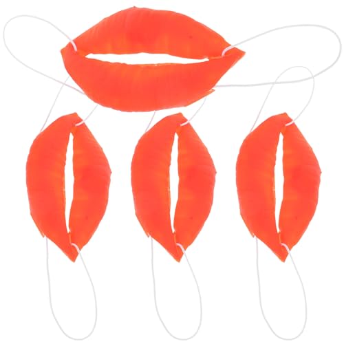 Toddmomy 4Stücke Masquerade Wurstmund Requisiten Lustige Rote Lippen Mund Bühne Cosplay Für Halloween Karneval Und Kostümpartys Clown Mund Requisiten Für Unvergessliche Auftritte Toddmomy 4Stücke Masquerade Wurstmund Requisiten Lustige Rote Lippen Mund Bühne Cosplay Für Halloween Karneval Und Kostümpartys Clown Mund Requisiten Für Unvergessliche Auftritte von Toddmomy