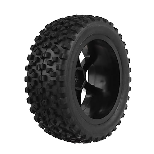 Toddmomy 4Stücke Offroad Fahrzeug Spielzeugräder Kleine Langlebige Modellräder Für Auto Spielzeugteile Kompatibel Mit Redcat Hpi Und Mehr Schwarz von Toddmomy