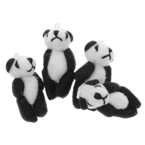 Toddmomy 4Stücke Plüsch Panda Anhänger Niedliche Panda Puppen aus Hochwertigem Plüsch für Festivalgeschenk Dekorieren Toddmomy 4Stücke Plüsch Panda Anhänger Niedliche Panda Puppen aus Hochwertigem Plüsch für Festivalgeschenk Dekorieren von Toddmomy