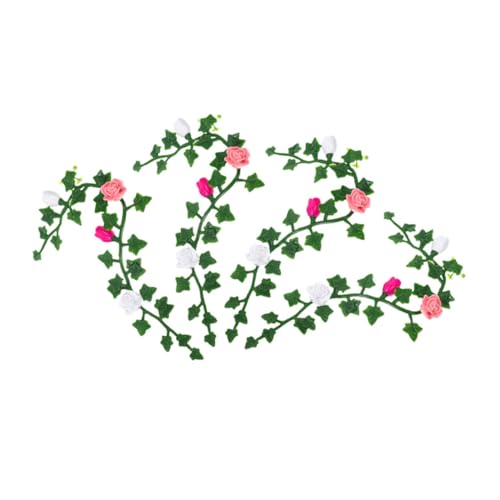 Toddmomy 4Stücke Puppenhaus Blumenranken Künstliche Weinrebenblüten Zur Dekoration Flexibles Design Für Miniaturgärten Handwerkskunst Für Kreative Puppenhausgestaltung Toddmomy 4Stücke Puppenhaus Blumenranken Künstliche Weinrebenblüten Zur Dekoration Flexibles Design Für Miniaturgärten Handwerkskunst Für Kreative Puppenhausgestaltung von Toddmomy