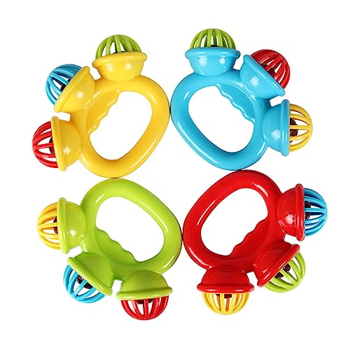 Toddmomy 4Stücke Teiliges Handglocken für Kleinkinder Pädagogisches für Junge Mädchen Farberkennung und Rhythmusentwicklung Geeignet für Jahre Farben Zufällig Toddmomy 4Stücke Teiliges Handglocken für Kleinkinder Pädagogisches für Junge Mädchen Farberkennung und Rhythmusentwicklung Geeignet für Jahre Farben Zufällig von Toddmomy
