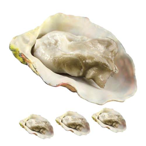 Toddmomy 4 Stücke Künstliche Austern Modell für Rollenspiel Essen Realistische Simulations Meeresfrüchte für Restaurant Dekoration und Küchen Accessoires Toddmomy 4 Stücke Künstliche Austern Modell für Rollenspiel Essen Realistische Simulations Meeresfrüchte für Restaurant Dekoration und Küchen Accessoires von Toddmomy