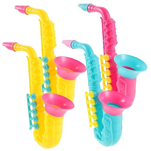 Toddmomy 4Stücke Teiliges Musikinstrument für Pädagogisches Saxophon Schöner Melodie und Leichtem Design für Geburtstags Toddmomy 4Stücke Teiliges Musikinstrument für Pädagogisches Saxophon Schöner Melodie und Leichtem Design für Geburtstags von Toddmomy