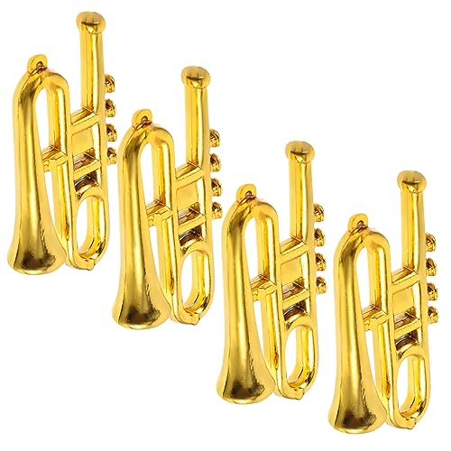 Toddmomy 4Stücke Teiliges Musikinstrumente Puppenhaus Deko Klassische Instrumente Für Kreative Szenen Und Modellaufnahmen Für Sammler Und Bastelprojekte von Toddmomy