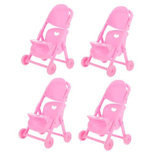 Toddmomy 4Stücke Teiliges Puppenhaus Zubehör Kinderwagen aus Langlebigem Kunststoff für Kreatives Rollenspiel Foto Requisiten für Junge Mädchen zum Entwickeln von Kreativität Toddmomy 4Stücke Teiliges Puppenhaus Zubehör Kinderwagen aus Langlebigem Kunststoff für Kreatives Rollenspiel Foto Requisiten für Junge Mädchen zum Entwickeln von Kreativität von Toddmomy
