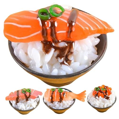 Toddmomy 4Stücke Teiliges Sushi Modell aus Realistische Gefälschte Lebensmittelspielzeuge für Restaurant Spielsets DIY Küchen Dekoration und Fotografie Leicht und Langlebig Toddmomy 4Stücke Teiliges Sushi Modell aus Realistische Gefälschte Lebensmittelspielzeuge für Restaurant Spielsets DIY Küchen Dekoration und Fotografie Leicht und Langlebig von Toddmomy