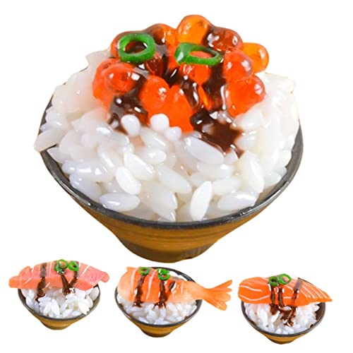 Toddmomy 4Stücke Teiliges Sushi Modell aus Realistische Lebensmittelattrappen für Spielküche Fotorequisiten und Restaurantpräsentation Japanisches Sushi Reismodell für Kreative Toddmomy 4Stücke Teiliges Sushi Modell aus Realistische Lebensmittelattrappen für Spielküche Fotorequisiten und Restaurantpräsentation Japanisches Sushi Reismodell für Kreative von Toddmomy