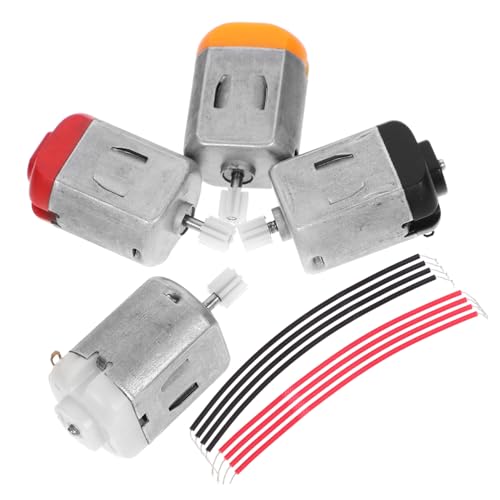 Toddmomy 4stücke Kleine Motor Auto Boot Modell Motor DIY Spielzeug Auto Hobby Zubehör von Toddmomy