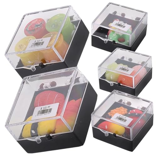 Toddmomy 5 Kartons Modell zur Anzeige realistisches Marmeladenmodell gefälschtes Sushi-Modell Lebensmittelmodell Requisite für die Anzeige Puppenhaus-Essen- Harz Toddmomy 5 Kartons Modell zur Anzeige realistisches Marmeladenmodell gefälschtes Sushi-Modell Lebensmittelmodell Requisite für die Anzeige Puppenhaus-Essen- Harz von Toddmomy