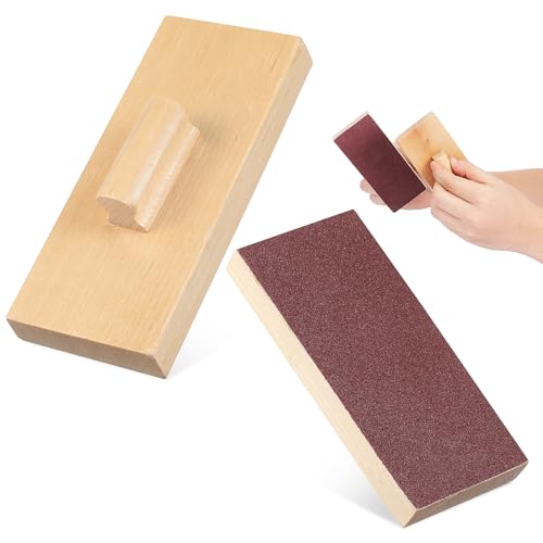 Toddmomy 5 Paar Holz-sandblock-schlaginstrumente, Musikinstrument-Spielzeug für Kinder,, 5, 03 X 2, 16 X 6, 49 Zoll von Toddmomy