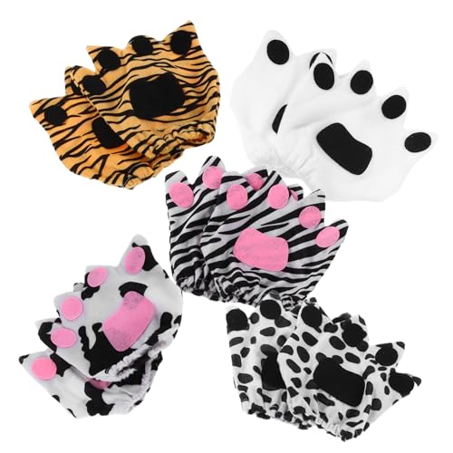 Toddmomy 5 Paare Tierleistung Handschuhe Pfotenhandschuhe Dekorationen Pfotenhandschuhe Für Paw Fäustlinge Fingerlos Bequeme Pfotenhandschuhe Handschuhe Süß Tuch Toddmomy 5 Paare Tierleistung Handschuhe Pfotenhandschuhe Dekorationen Pfotenhandschuhe Für Paw Fäustlinge Fingerlos Bequeme Pfotenhandschuhe Handschuhe Süß Tuch von Toddmomy