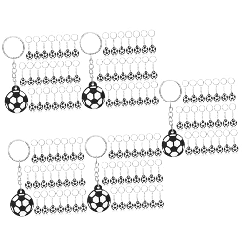 Toddmomy 5 Sätze Fußball Schlüsselanhänger Teiliges Pvc Soft Touch Sport Schlüsselringe Robust Langlebig Als Partydeko Taschenanhänger Und Mitgebsel Für Fußballfans 24 Stück * 5 von Toddmomy
