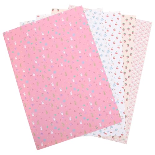 Toddmomy Puppenhaus-mini-tapete Im Maßstab 112 Zum Abziehen Und Aufkleben 5 Blätter Für Wohnzimmer Schlafzimmer Dekorative Accessoires von Toddmomy