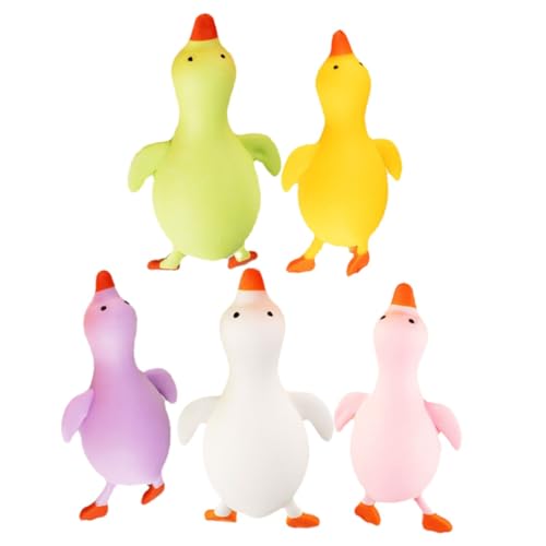 Toddmomy 5 Stück Bunte Enten Quetschspielzeug Stressabbau mit Guter Elastizität für Partygeschenke und Druckentlastung Lustiges Cartoon Design für Erwachsene Toddmomy 5 Stück Bunte Enten Quetschspielzeug Stressabbau mit Guter Elastizität für Partygeschenke und Druckentlastung Lustiges Cartoon Design für Erwachsene von Toddmomy