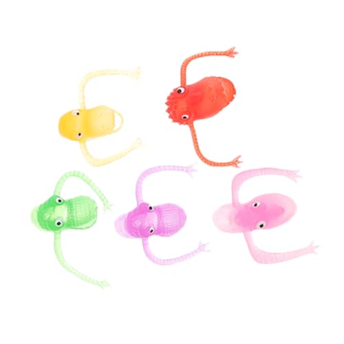 Toddmomy 5 Stück Halloween-fingerpuppe Lustige Fingerpuppen Fingermonster Ausgefallenes Fingerspielzeug Badespielzeug Fingerpuppe Fingerpuppen Monster-fingerpuppen PVC-Kunststoff von Toddmomy