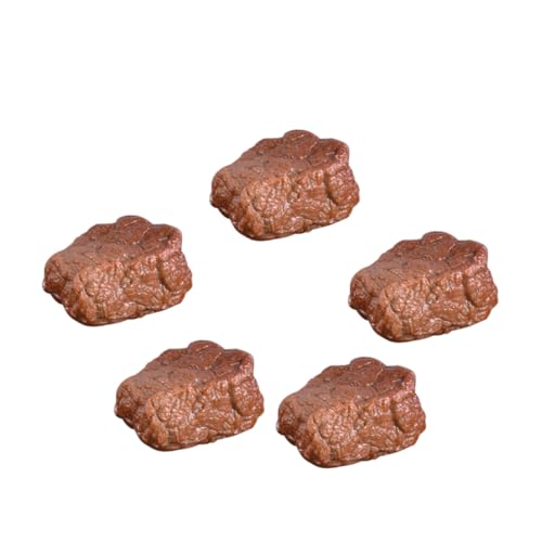 Toddmomy 5 Stück Künstliches Rindfleisch Modell aus Realistische Fake Food Deko für Küche Restaurant und Fotografie Hochwertiges für Kreative Dekoration Toddmomy 5 Stück Künstliches Rindfleisch Modell aus Realistische Fake Food Deko für Küche Restaurant und Fotografie Hochwertiges für Kreative Dekoration von Toddmomy