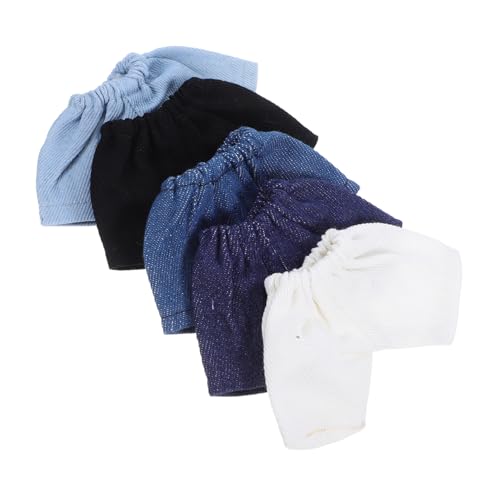 Toddmomy 5 Stück Mini Puppen Shorts für Stoffpuppen Weiche Baumwollhose mit Elastischem Bequeme Kurze Puppenhosen in Fünf Farben für Puppenkleidung und Dollhouse Dekoration Toddmomy 5 Stück Mini Puppen Shorts für Stoffpuppen Weiche Baumwollhose mit Elastischem Bequeme Kurze Puppenhosen in Fünf Farben für Puppenkleidung und Dollhouse Dekoration von Toddmomy