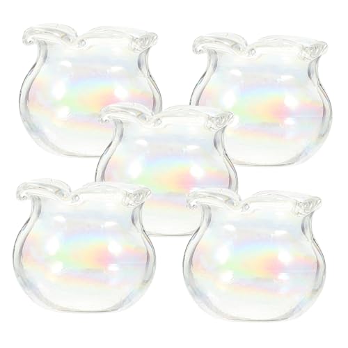 Toddmomy 5 Stück Mini -fischtankmodell Panzer Aquariumdekorationen Bunt Winzig Fischtankverzierungen Mini- Kleine Fischtankdekoration Kleine Fischschüssel Mini-fischschalen Glas Toddmomy 5 Stück Mini -fischtankmodell Panzer Aquariumdekorationen Bunt Winzig Fischtankverzierungen Mini- Kleine Fischtankdekoration Kleine Fischschüssel Mini-fischschalen Glas von Toddmomy