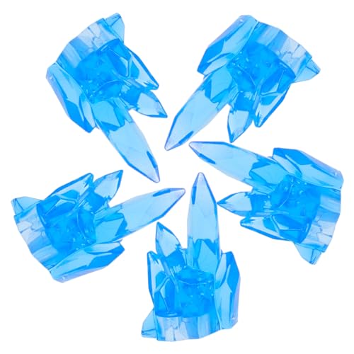 Toddmomy 5 Stück Spezialeffekte Für Eiswürfelmodelle Dinosaurier Verwandeln Sich Halloween-spinnendekorationen Verwandeln Miniaturfeuer Fluoreszierendes Sky-Blue Plastik von Toddmomy