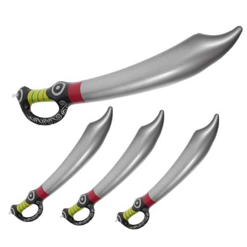 Toddmomy 5 Stück Teiliges Aufblasbares Piratenschwert Langlebig Reißfest Kindergeburtstag Halloween Party Dekoration Cosplay Zubehör für Jungen Mädchen Toddmomy 5 Stück Teiliges Aufblasbares Piratenschwert Langlebig Reißfest Kindergeburtstag Halloween Party Dekoration Cosplay Zubehör für Jungen Mädchen von Toddmomy