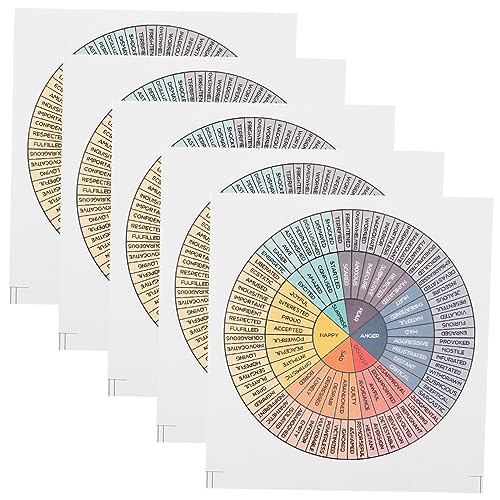 Toddmomy 5 Stück Teiliges Emotionen Wheel Sticker aus Papier Stabile Haftung Rückstandslos Abziehbar Kreative Scrapbooking Materialien für Laptop Handy Notizbuch Dekoration Toddmomy 5 Stück Teiliges Emotionen Wheel Sticker aus Papier Stabile Haftung Rückstandslos Abziehbar Kreative Scrapbooking Materialien für Laptop Handy Notizbuch Dekoration von Toddmomy