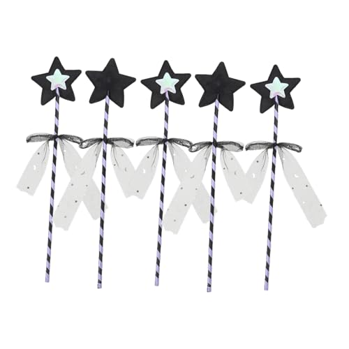 Toddmomy 5 Stück Teiliges Feenstab mit Stern Design Leicht Tragbar Dekorative Feen Sticks für Kindergeburtstagsfeiern Halloween Cosplay Mehr Toddmomy 5 Stück Teiliges Feenstab mit Stern Design Leicht Tragbar Dekorative Feen Sticks für Kindergeburtstagsfeiern Halloween Cosplay Mehr von Toddmomy