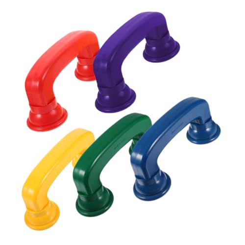 Toddmomy 5 Stück Teiliges Flüstertelefon für Kleinkinder Bunte Robuste Hörgeräte Sprachentwicklung und Sowie Formenerkennung von Toddmomy