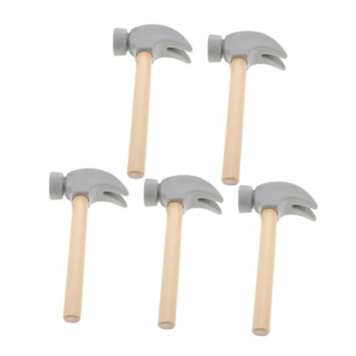 Toddmomy 5 Stück Teiliges Holzspielzeug Hammer Simulation Pounding Mallet Lernspielzeug für Geburtstagsfeier Rollenspiel Hand-Augen-koordination Toddmomy 5 Stück Teiliges Holzspielzeug Hammer Simulation Pounding Mallet Lernspielzeug für Geburtstagsfeier Rollenspiel Hand-Augen-koordination von Toddmomy