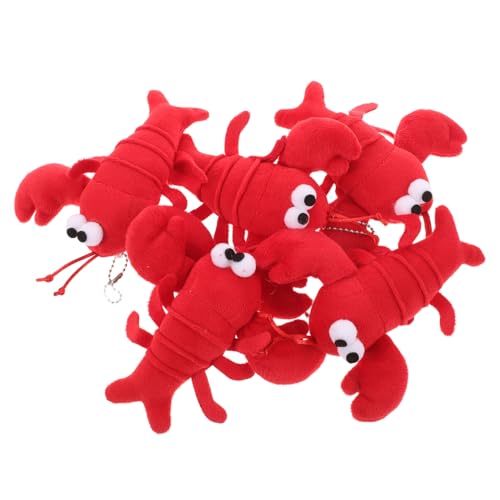 Toddmomy 5 Stück Teiliges Krabben plüsch schlüsselanhänger Weiche Kuscheltiere Niedliche Taschen Rucksackanhänger Dekorative Toddmomy 5 Stück Teiliges Krabben plüsch schlüsselanhänger Weiche Kuscheltiere Niedliche Taschen Rucksackanhänger Dekorative von Toddmomy