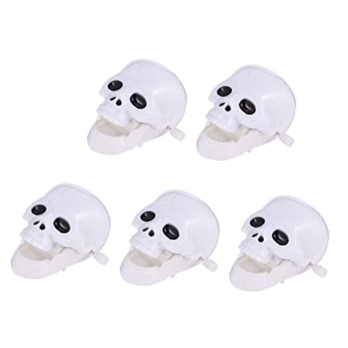 Toddmomy 5 Stück Teiliges Lustiger Halloween Aufziehspielzeuge Skelettform Halloween Dekoration für Erwachsene für Partys und Tischdeko von Toddmomy