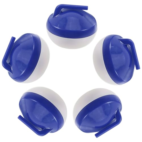 Toddmomy 5 Stück Teiliges Mini Curling Ball Set für Tragbar Leicht Robust Sicher Einfacher Aufbau Indoor Tischspiel Geschicklichkeit und Spaß von Toddmomy