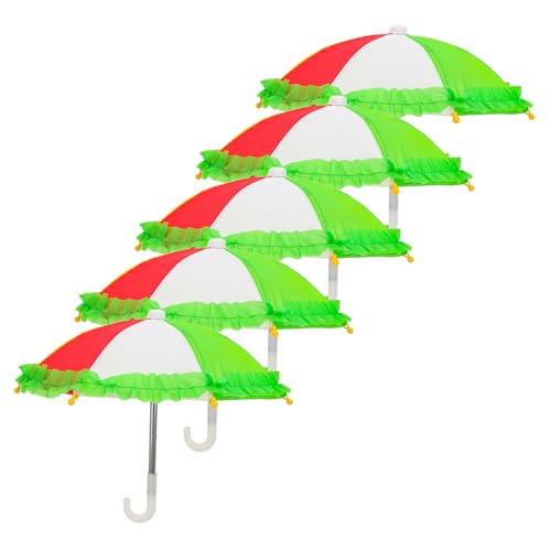 Toddmomy 5 Stück Teiliges Mini Regenschirm Bunte Farben Puppenhaus Dekoration Kleine Miniatur Accessoires Niedliche Kinderspielzeug Schirme mit Spitzenrand Lebendige Miniatur Ornamente Toddmomy 5 Stück Teiliges Mini Regenschirm Bunte Farben Puppenhaus Dekoration Kleine Miniatur Accessoires Niedliche Kinderspielzeug Schirme mit Spitzenrand Lebendige Miniatur Ornamente von Toddmomy