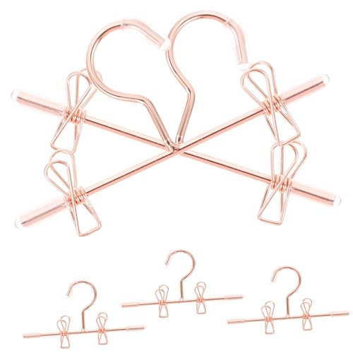 Toddmomy 5 Stück Teiliges Mini kleiderbügel aus Metall in Roségold Kleine Puppenkleiderbügel für Puppenhaus dekor Kompakte Robuste Mini aufhänger zur Organisierten Aufbewahrung von Toddmomy 5 Stück Teiliges Mini kleiderbügel aus Metall in Roségold Kleine Puppenkleiderbügel für Puppenhaus dekor Kompakte Robuste Mini aufhänger zur Organisierten Aufbewahrung von von Toddmomy