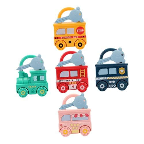 Toddmomy 5 Stück Teiliges Montessori Motorikspielzeug für Ab Jahr Lernförderndes Matching Unlocking Toy mit Schlüssel und Schloss Fördert Feinmotorik und Hand Auge Koordination Langlebig Toddmomy 5 Stück Teiliges Montessori Motorikspielzeug für Ab Jahr Lernförderndes Matching Unlocking Toy mit Schlüssel und Schloss Fördert Feinmotorik und Hand Auge Koordination Langlebig von Toddmomy