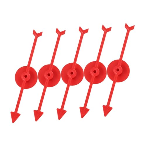 Toddmomy 5 Stück Teiliges Rotierende Pfeile für Brettspiele Wiederverwendbare Kunststoff Zubehörteile für und Unterrichtsaktivitäten für DIY Projekte und Lehrmittel Toddmomy 5 Stück Teiliges Rotierende Pfeile für Brettspiele Wiederverwendbare Kunststoff Zubehörteile für und Unterrichtsaktivitäten für DIY Projekte und Lehrmittel von Toddmomy