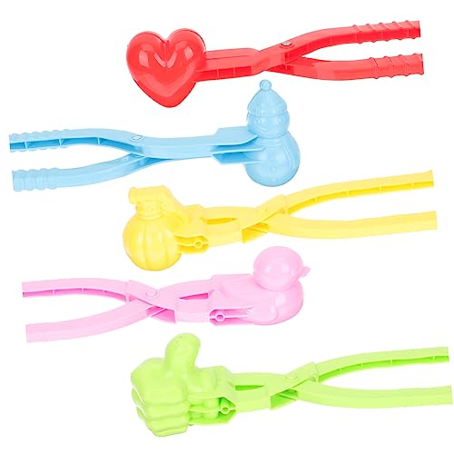 Toddmomy 5 Stück Teiliges Set für Winterspielzeug mit Flexiblen Griffen Spaß im Freien für Schnee und Sandkämpfe für Weihnachten und Geburtstage Hochwertiges Sicheres Zufällige Farbe Toddmomy 5 Stück Teiliges Set für Winterspielzeug mit Flexiblen Griffen Spaß im Freien für Schnee und Sandkämpfe für Weihnachten und Geburtstage Hochwertiges Sicheres Zufällige Farbe von Toddmomy