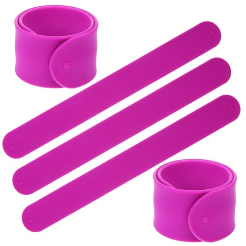 Toddmomy 5 Stück Teiliges Silikon Schnapparmband für Bunte Party Armbänder als Mitgebsel für Jungen und Mädchen Lustige Spielzeuge für Geburtstagsfeiern Sicher und Langlebig von Toddmomy