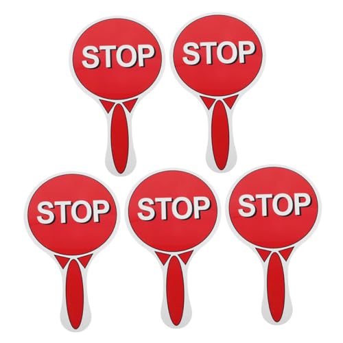 Toddmomy 5 Stück Teiliges Verkehrszeichen für Doppelseitige Handheld Stop und Go Schilder in Rot und Grün Pädagogisches für Verkehrsregeln für Kindergarten und Grundschule Fördert Teamwork Toddmomy 5 Stück Teiliges Verkehrszeichen für Doppelseitige Handheld Stop und Go Schilder in Rot und Grün Pädagogisches für Verkehrsregeln für Kindergarten und Grundschule Fördert Teamwork von Toddmomy