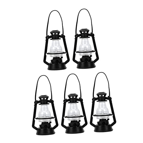 Toddmomy 5 Stück Teiliges Vintage Kerosinlampe Modell Retro Öllampe Dekoration für Puppenhaus und Tisch Miniatur Accessoire für DIY Projekte Schwarz mit Strapazierfähigem Design Toddmomy 5 Stück Teiliges Vintage Kerosinlampe Modell Retro Öllampe Dekoration für Puppenhaus und Tisch Miniatur Accessoire für DIY Projekte Schwarz mit Strapazierfähigem Design von Toddmomy