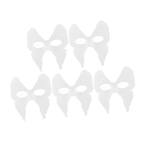 Toddmomy 5 Stück Weiße Halbe Diy-papiermasken zum Bemalen Leichte Maskerade für Karneval Mardi Gras Halloween und Kostüm-events Kreative Cosplay-masken für Männer und Partys Toddmomy 5 Stück Weiße Halbe Diy-papiermasken zum Bemalen Leichte Maskerade für Karneval Mardi Gras Halloween und Kostüm-events Kreative Cosplay-masken für Männer und Partys von Toddmomy