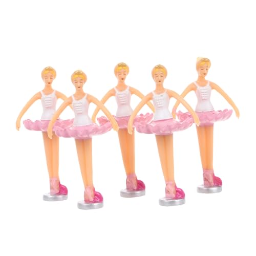 Toddmomy 5 Stücke Ballett Puppe Ballett Tänzerin Puppe Prinzessin Puppe Ballett Tänzerin Decor Puppe Figurine Puppe Dekorationen Tanzen Mädchen Puppe Kunststoff von Toddmomy