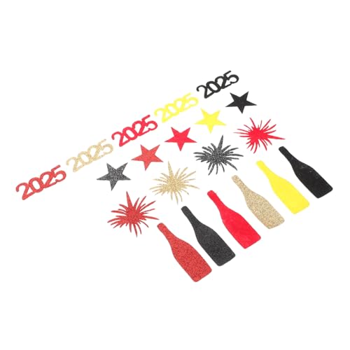 Toddmomy 50 Stück 2025 Neujahr Tischdekoration Frohes Neues Jahr Ornamente Frohes Neues Jahr Brille Wabendekorationen Des Neuen Jahres Neujahrsbrille Neujahrsparty-briefkonfetti Gefühlt Toddmomy 50 Stück 2025 Neujahr Tischdekoration Frohes Neues Jahr Ornamente Frohes Neues Jahr Brille Wabendekorationen Des Neuen Jahres Neujahrsbrille Neujahrsparty-briefkonfetti Gefühlt von Toddmomy