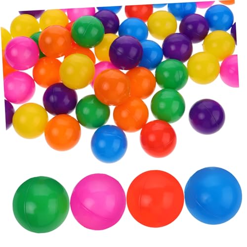 Toddmomy 50 Stück Bunte Kunststoff Bälle für Zeltgruben Spielplatz Poolspielzeug Ocean Balls für Innen Außen Nutzung Toddmomy 50 Stück Bunte Kunststoff Bälle für Zeltgruben Spielplatz Poolspielzeug Ocean Balls für Innen Außen Nutzung von Toddmomy