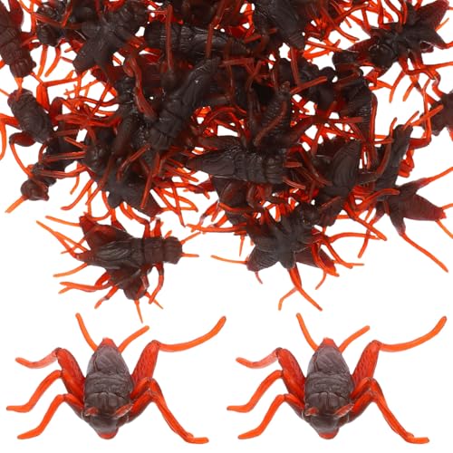 Toddmomy 50 Stück Gefälschte Grillen Aus Plastik Als Streich-Requisiten: Gruselige Realistische Grillen-Requisiten Als Halloween-Partygeschenk. Toddmomy 50 Stück Gefälschte Grillen Aus Plastik Als Streich-Requisiten: Gruselige Realistische Grillen-Requisiten Als Halloween-Partygeschenk. von Toddmomy