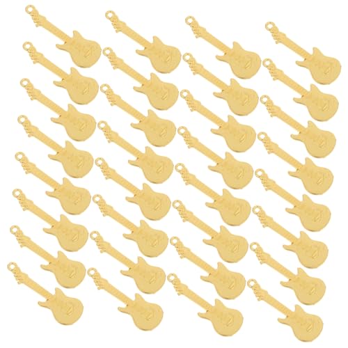 Toddmomy 50 Stück Halsketten Charms Zubehör Armbänder Schlüsselanhänger Legierung Ohrringe Akustische Dekorationen Anhänger Musik Rustikales DIY Instrument Für Geformte Gitarre Toddmomy 50 Stück Halsketten Charms Zubehör Armbänder Schlüsselanhänger Legierung Ohrringe Akustische Dekorationen Anhänger Musik Rustikales DIY Instrument Für Geformte Gitarre von Toddmomy