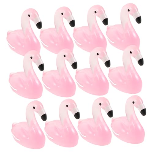 Toddmomy 50 Stück Im Dunkeln Leuchtende Flamingo-Dekoration Leuchtender Flamingo Flamingo-Dekoration Für Den Außenbereich Flamingo- Flamingos Flamingo-zubehör Harz Rosy von Toddmomy
