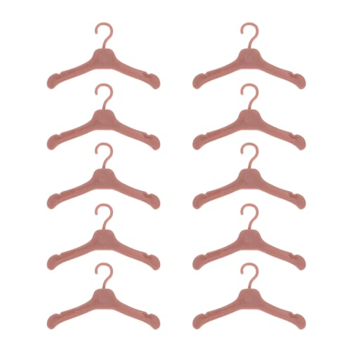 Toddmomy 50 Stück Kunststoff Mini Kleiderbügel für Puppenkleidung Miniatur Puppen Kleiderständer zum Organisieren von Puppenkleidern für Puppenhaus Zubehör Toddmomy 50 Stück Kunststoff Mini Kleiderbügel für Puppenkleidung Miniatur Puppen Kleiderständer zum Organisieren von Puppenkleidern für Puppenhaus Zubehör von Toddmomy